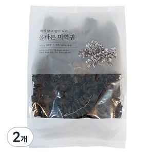 석하 올바른 미역귀, 400g, 2개