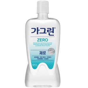 가그린 제로 구강청결제, 1.2L, 1개