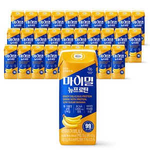 대상웰라이프 마이밀 뉴프로틴 바나나, 190ml, 30개