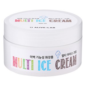 얼라이브랩 멀티 아이스 크림, 1개, 100ml