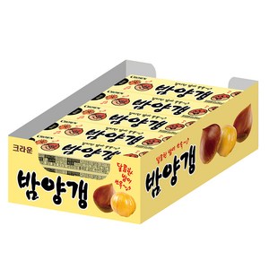 크라운 밤양갱, 50g, 20개