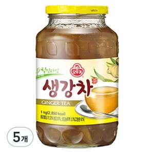 오뚜기 생강차, 1kg, 1개입, 5개