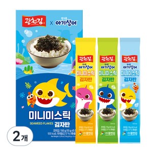 핑크퐁 미니미스틱 김자반 10g x 15p, 150g, 2개