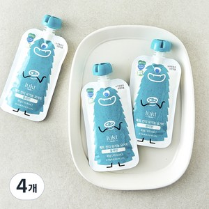 LUKT 킨디 유기농 요거트 플레인 3개입, 85g, 1개입, 12개