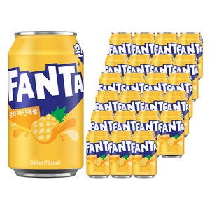 환타 파인애플향, 350ml, 24개