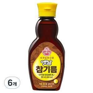 오뚜기옛날 참기름, 300ml, 6개