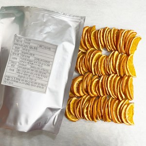 니칩내칩 건조과일 반절컷 오렌지칩 100p, 120g, 1개