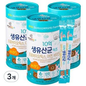 비타할로 10억 생유산균 키즈, 120g, 3개