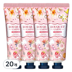 부케가르니 핸드크림 화이트머스크, 50ml, 20개