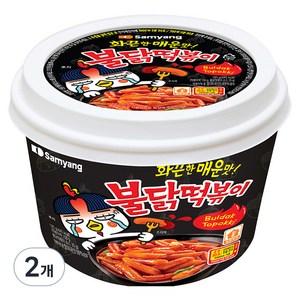 삼양 불닭떡볶이, 185g, 2개