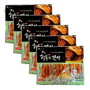 행복한간식 강아지 사사미 간식 400g, 치킨 스틱맛, 5개