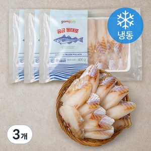 곰곰 동태포 (냉동), 400g, 3개