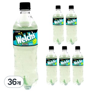 웰치 제로 샤인머스캣, 36개, 600ml