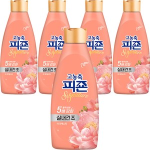 피죤 고농축 시그니처 섬유유연제 라피에스타 본품, 1L, 5개