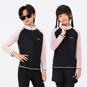 아쿠아티카 아동용 집업 래쉬가드 상의 AQAJJ451