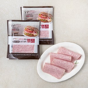 곰곰 참나무 훈연 샌드위치햄, 100g, 2개