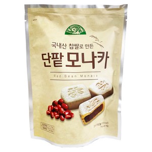 OganicStoy 찹쌀로 만든 단팥 모나카, 112g, 1개