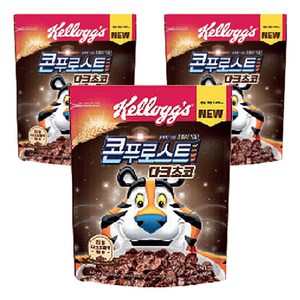 콘푸로스트 다크초코 시리얼, 550g, 3개