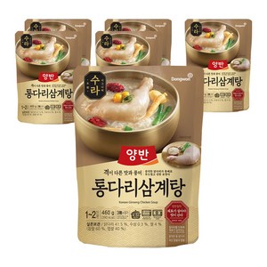 양반 수라 통다리 삼계탕, 460g, 6개