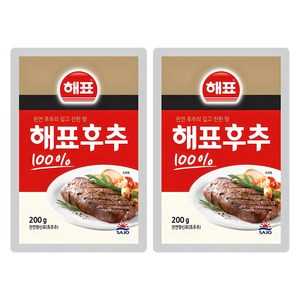 [해표] 순후추, 200g, 2개