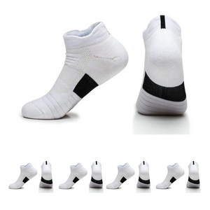 도고 에너지아 스포츠 통풍 아웃도어 양말 5켤레, 화이트, 1세트