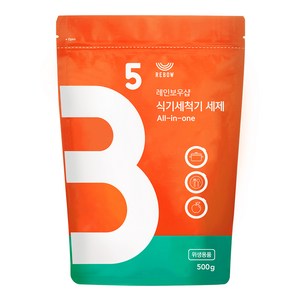 레인보우샵 올인원 식기세척기 세제 리필, 500g, 1개