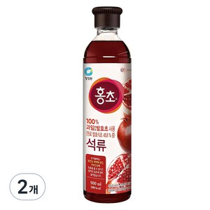 홍초 석류식초, 900ml, 2개