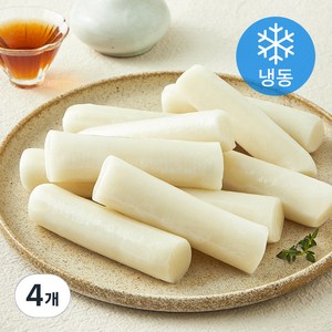 오마뎅 진짜 우리쌀 가래떡 (냉동), 480g, 4개