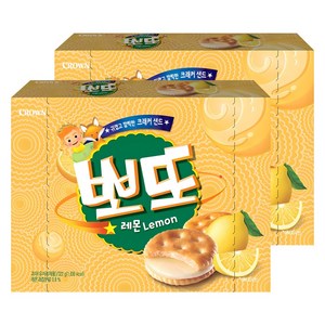 크라운 뽀또 레몬, 322g, 2개