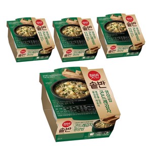 햇반 솥반 곤드레감자 영양밥, 200g, 4개