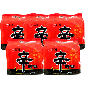 농심 신라면, 25개