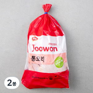 주원산오리 통오리, 2.2kg, 2봉