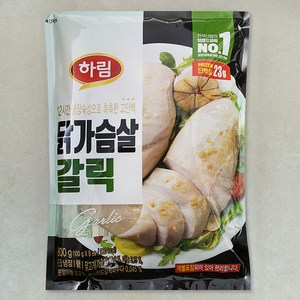 하림 닭가슴살 갈릭 8개입, 800g, 1개