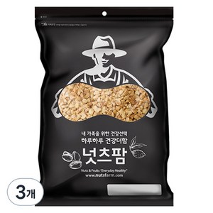 넛츠팜 구운 땅콩분태 미국산, 1kg, 3개