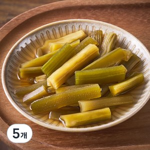 반찬단지 궁채절임, 1kg, 5개