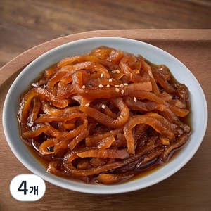 풀무원 풀스키친 꼬들꼬들한간장무채장아찌, 1kg, 4개