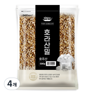 더담은 호라산밀, 500g, 4개