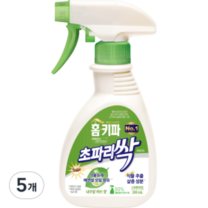 홈키파 초파리싹 내츄럴 알파, 290ml, 5개