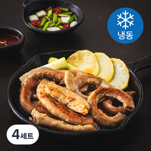 명품조선 소곱창 200g + 소스 20g 세트 (냉동), 4세트