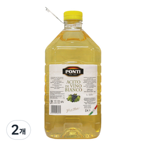 폰티 화이트 와인식초, 5L, 2개