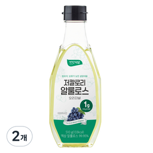 비단식당 저칼로리 알룰로스, 510g, 2개