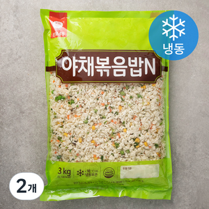 천일냉동 야채볶음밥N (냉동), 3kg, 2개