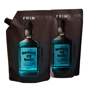 FRIN 런드리 시럽 세탁세제 허즈번드 & 삭스, 2개, 450ml