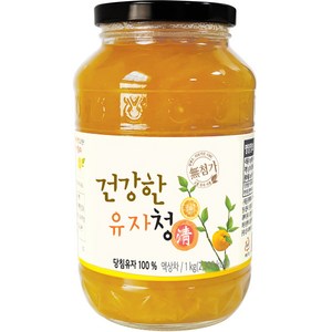 다온웰 건강한 유자청, 1kg, 1개