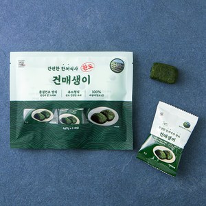 간편한 한끼식사 완도 건매생이, 2g, 3개