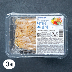 단디프레시 냉채용 손질해파리 (냉장), 500g, 3개