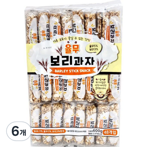 율무 보리과자 48개입, 600g, 6개