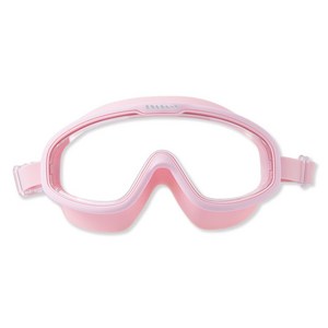 코코릭 유아동 와이드렌즈 물안경, 큐브 핑크