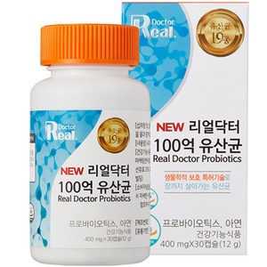 리얼닥터 100억 유산균, 30정, 1개