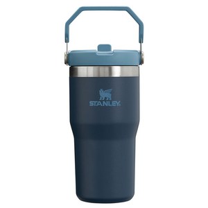 스탠리 아이스플로우 플립 스트로 텀블러, 네이비, 591ml, 1개